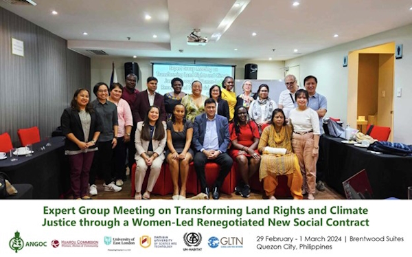 Expert Group Meeting on Land Rights, Climate and Gender